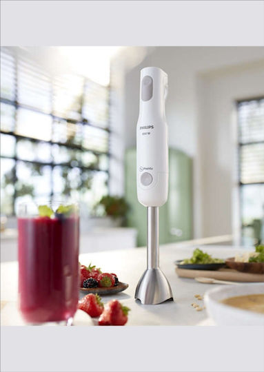 Philips Daily Collection ProMix Ръчен Блендер с Неръждаема Пръчка 650W Бял