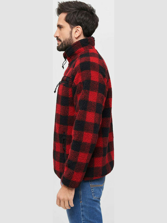Troyer Langarm-Pullover Rot