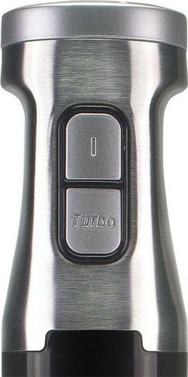 Beper Handmixer mit Inox-Stab 600W Schwarze