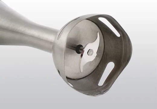 Hoomei Handmixer mit Inox-Stab 300W Weiß