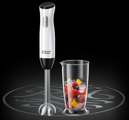 Russell Hobbs Horizon Handmixer mit Inox-Stab 500W Weiß