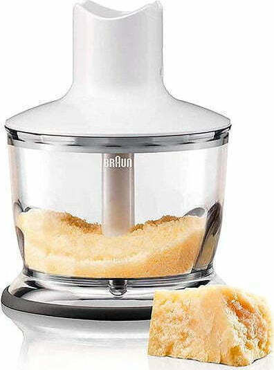 Braun MultiQuick 3 MQ 3135 WH Sauce Stabmixer mit Edelstahlstab 750W Weiß