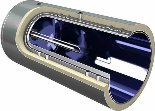 Calpak Mark 4 Încălzitor solar de apă 125 litri Sticlă Dublă acțiune cu colector de 2.1 metri pătrați