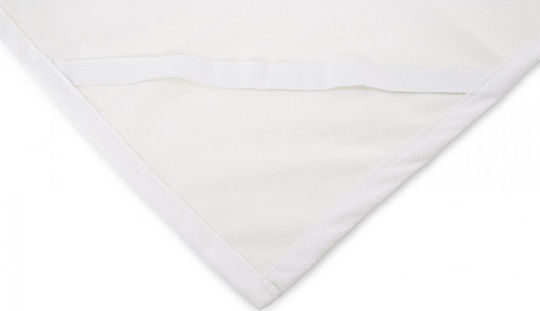 Kikka Boo Organic Baby Crib Mattress Protector Cotton with Border 60x120x15cm