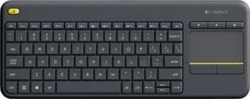 Logitech Wireless Touch Keyboard K400 Ασύρματο Πληκτρολόγιο με Touchpad Αγγλικό US