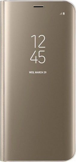 View Standing Cover Book Plastic Gold (Pocophone F1)