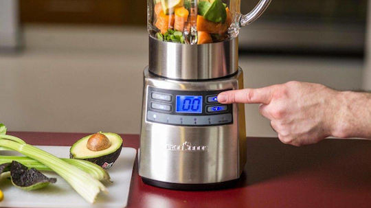 Profi Cook PC-UM 1006 Μπλέντερ με Γυάλινη Κανάτα 1.8 lt 1200W Inox