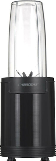 Esperanza Blender with Plastic Jug 800 ml 700W Black EKM029