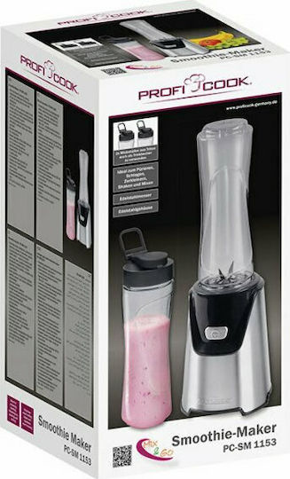 Profi Cook PC-SM 1153 Blender Cu Cană Din Plastic 600 ml 400W Inox