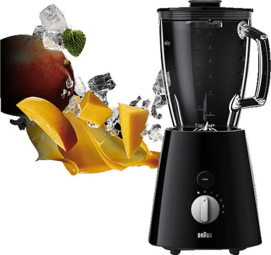 Braun Tribute Collection Блендери с Стъклена Каната 1,75 л 800W Черен