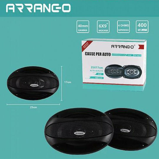 Arrango Set Boxe Auto Arrango 6x9" (2 căi)