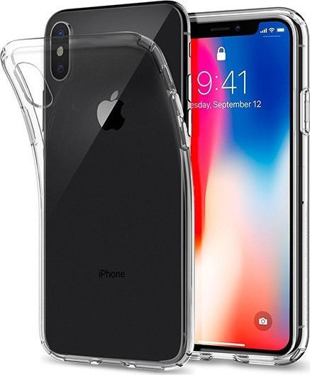 in Задна корица Силикон 0.3мм Прозрачен (iPhone XS Max)