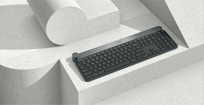 Logitech Craft Ασύρματο Bluetooth Πληκτρολόγιο Αγγλικό US
