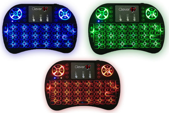 CleverTV Wireless Keyboard with Touchpad English US