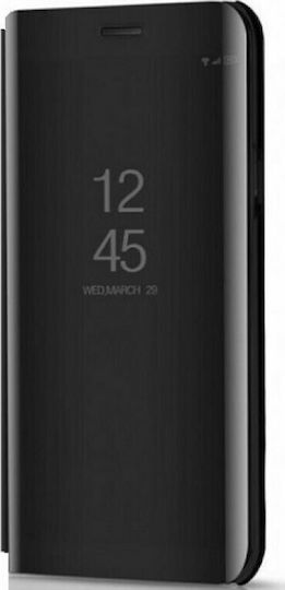 Hurtel Clear View Buchen Sie Kunststoff Schwarz (Huawei Mate 20 Lite)