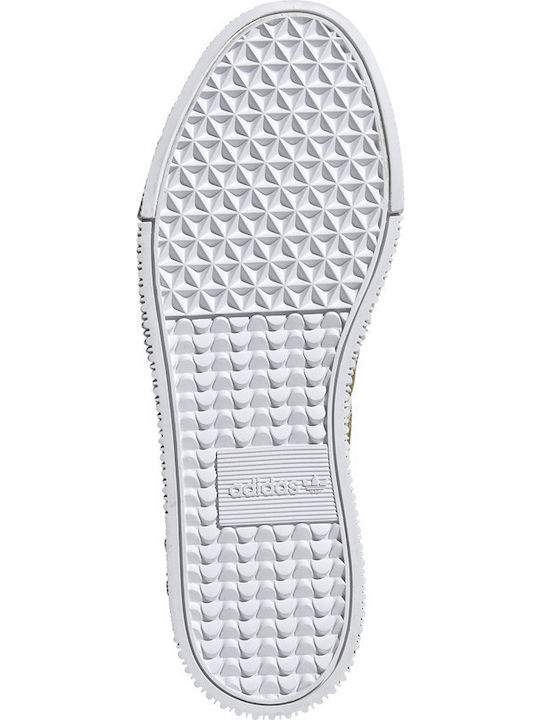 Sambarose Damen Sneakers Cloud White / Gold Met.