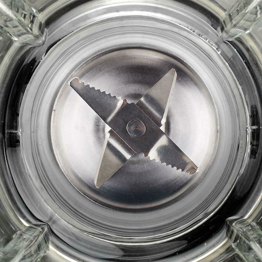 Tristar Μπλέντερ με Γυάλινη Κανάτα 1.5 lt 500W Inox BL-4430
