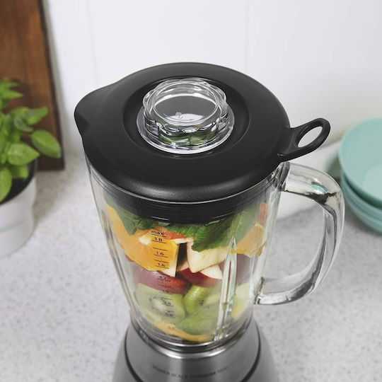 Cecotec Power Black Titanium 1800 Blender Cu Cană Din Sticlă 2,1 L 1800W Inox