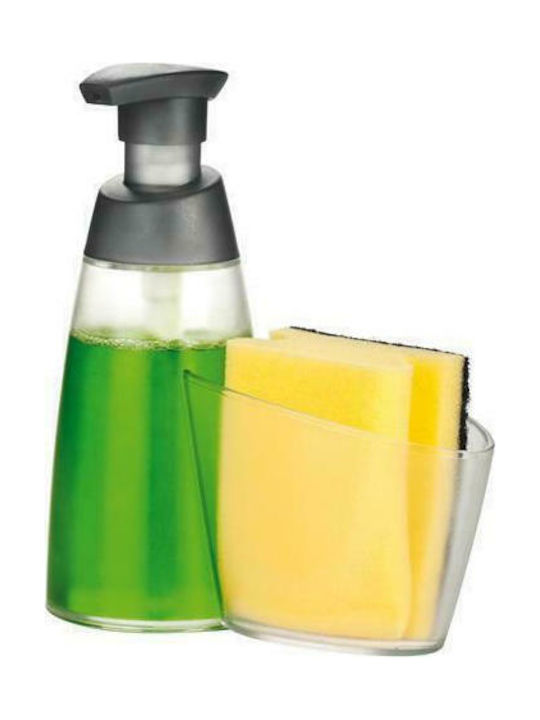 Tescoma Spender Küche Kunststoff mit Schwammhalter Weiß 350ml