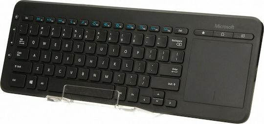Microsoft All-in-One Media Keyboard Wireless Keyboard with Touchpad English UK