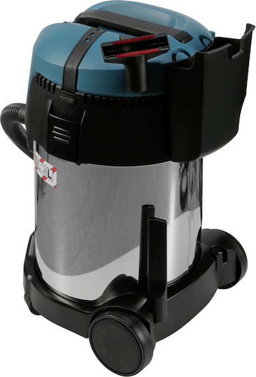 Makita Σκούπα Υγρών / Στερεών 1000W με Ανοξείδωτο Κάδο 30lt