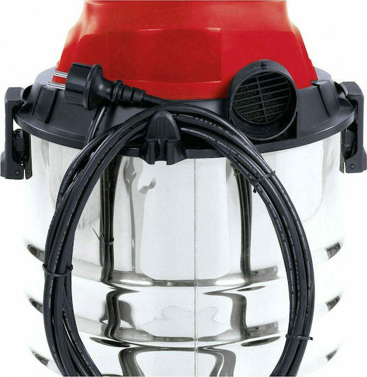 Einhell 1930 Staubsauger Flüssigkeiten / Feststoffe 1500W mit Edelstahl Behälter 30Es