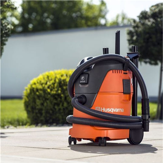 Husqvarna 220 Vacuum Wet / Dry 1000W with Plastic Bin 20lt