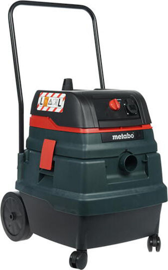 Metabo ASR SC Σκούπα Υγρών / Στερεών 1400W με Πλαστικό Κάδο 50lt