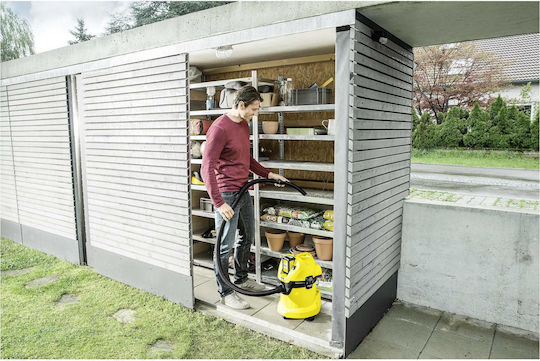 Karcher Vacuum WD 3 Battery Solo Aspirator Reîncărcabil Lichide / Solide Fără Încărcător și Baterie Recipient 17lt