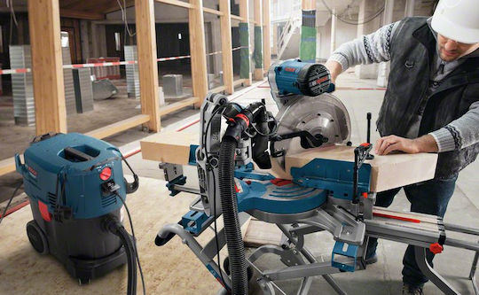 Bosch GAS SFC+ Professional Staubsauger Flüssigkeiten / Feststoffe 1380W mit Kunststoff Behälter 35Es