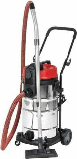 Einhell Tevc 2340 Sac Staubsauger Flüssigkeiten / Feststoffe 1200W mit Edelstahl Behälter 40Es