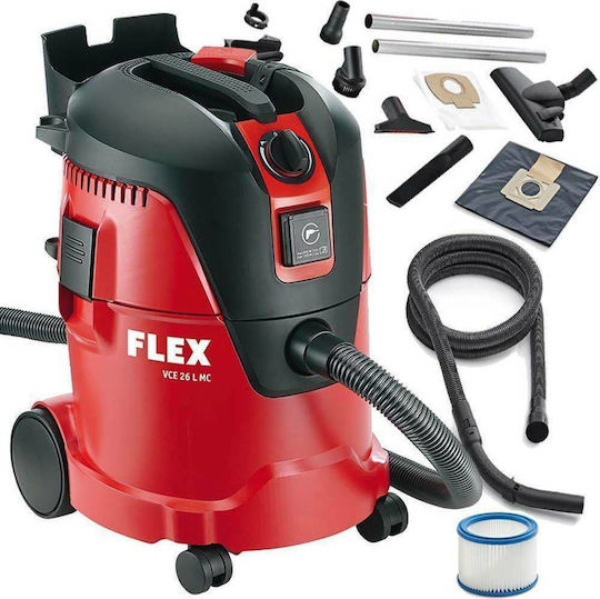 Flex VCE 26 L MC Aspirator Lichide / Solide 1250W Recipient 25lt