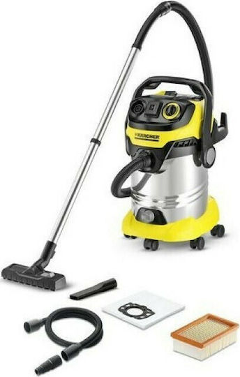 Karcher MV6 P Premium Vacuum Wet / Dry 1300W with Stainless Bin 30lt