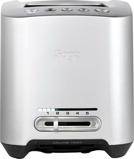 Sage The Smart Toast Toaster 2 Slots 1000W Inox