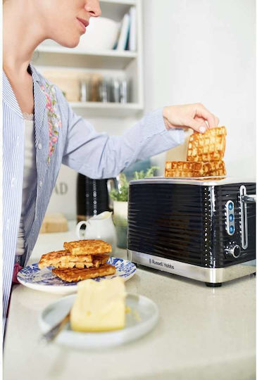 Russell Hobbs Inspire Φρυγανιέρα 2 Θέσεων 1050W Μαύρη