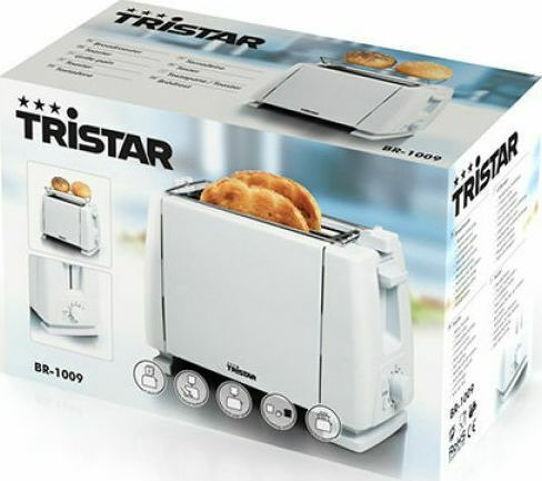Tristar Φρυγανιέρα 2 Θέσεων 750W Λευκή