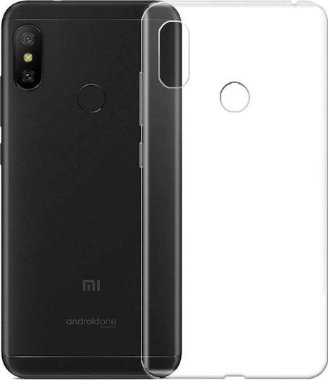 Hurtel Задна корица Силикон 0.5мм Прозрачен (Xiaomi Mi 6X/Mi A2)