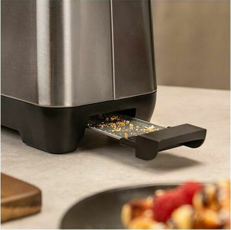 Cecotec BigToast Extra Double Φρυγανιέρα 2 Θέσεων 1000W Inox