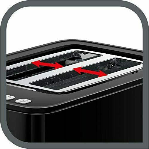 Tefal Toaster 2 Slots 850W Black