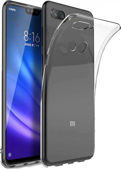 Hurtel Back Cover Σιλικόνης 0.5mm Διάφανο (Xiaomi Mi 8 Lite)