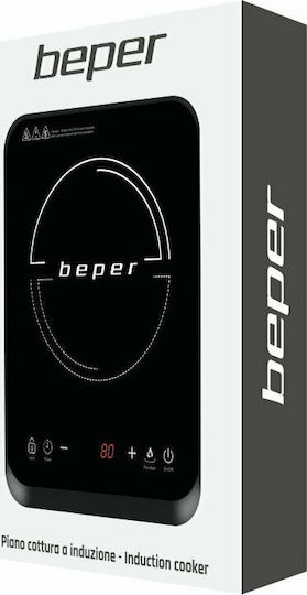 Beper Countertop Burner Induktion Single Schwarz