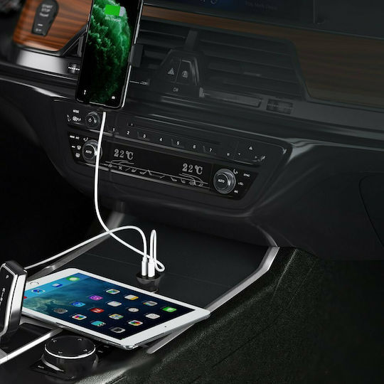 Choetech Choetech Auto-Ladegerät 40W Schnellladen mit 2xType-C Anschlüssen Schwarz