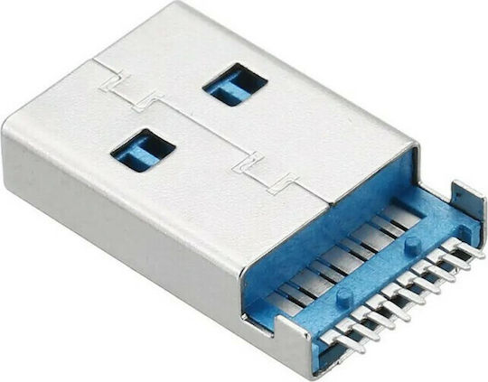 Θύρα USB 3.0 Type A Connector Male Socket 9pin