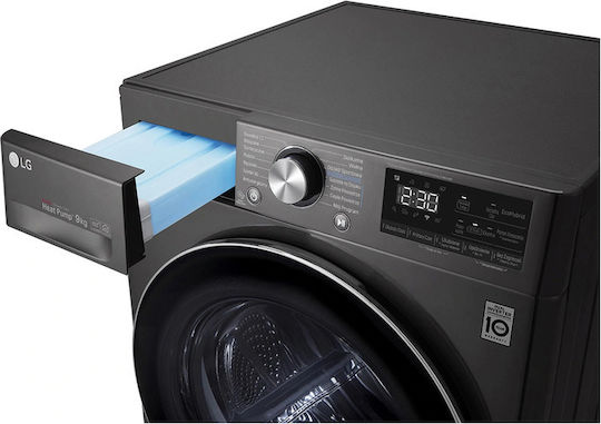 LG RC90V9JV2W Στεγνωτήριο 9kg με Αντλία Θερμότητας