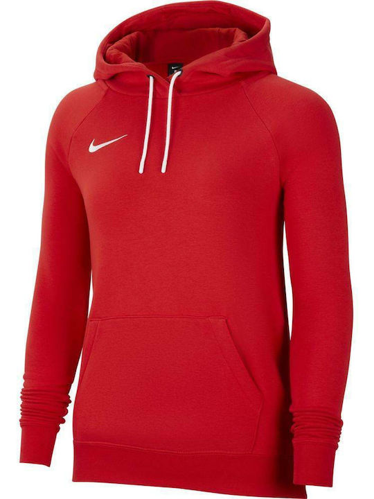 Park 20 Damen Sweatshirt Kapuzen Rot