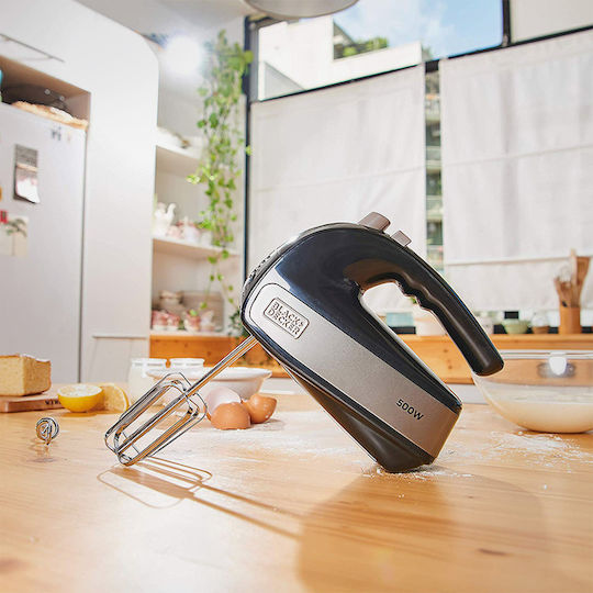 Black & Decker BXMX500E Hand Mixer 500W Black