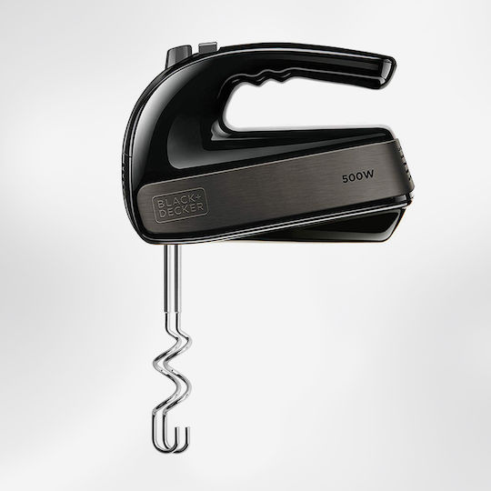 Black & Decker BXMX500E Hand Mixer 500W Black