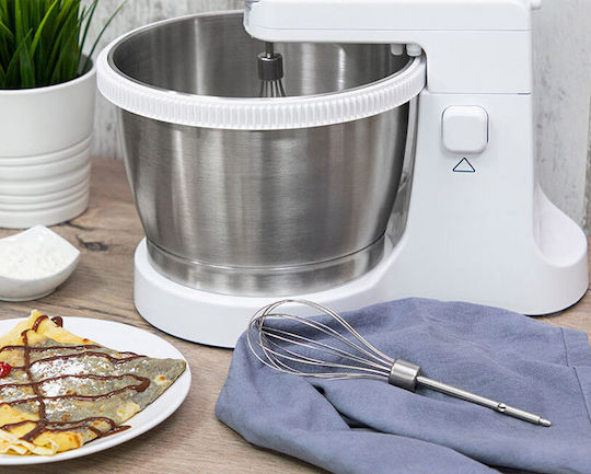 Cecotec PowerTwist 500 Steel Mixer with Inox Container 3.5lt 500W White