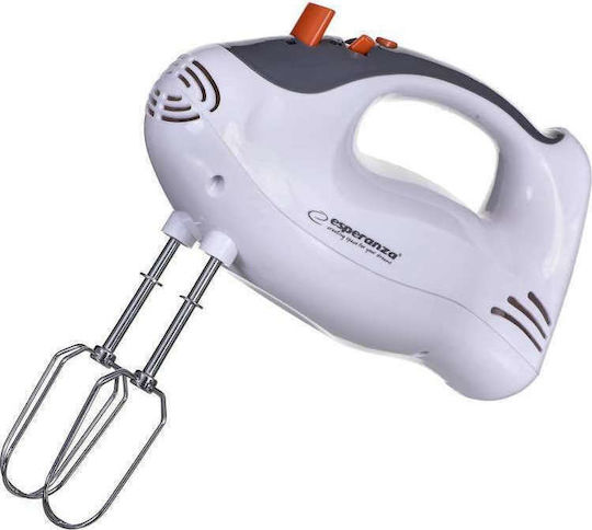 Esperanza Donut Μίξερ Χειρός 250W Λευκό