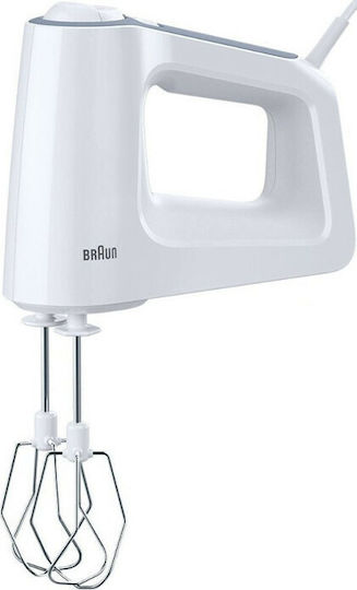 Braun HM 3100 WH HM3100WH Миксер Ръчен 500W Бял
